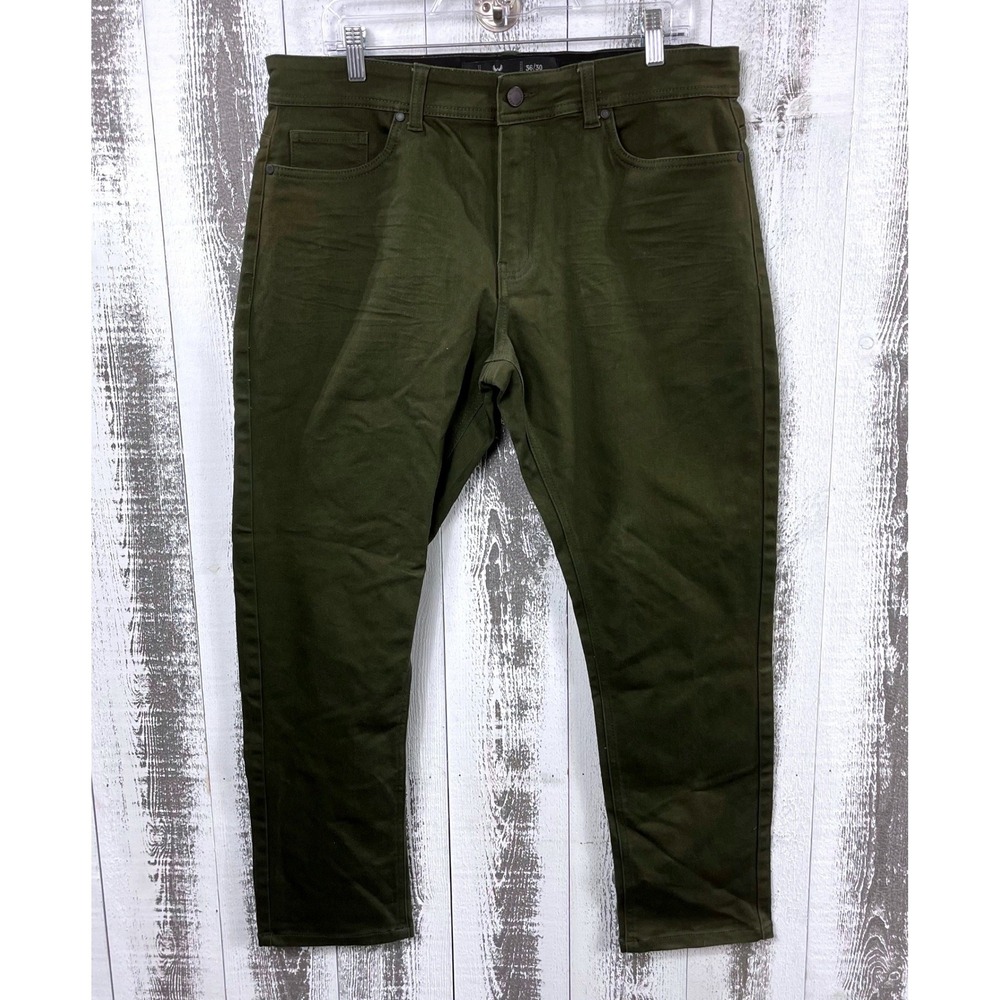 Nick Danger Slim Fit Jeans Green 36x30 Stretch Casual Pants Mens